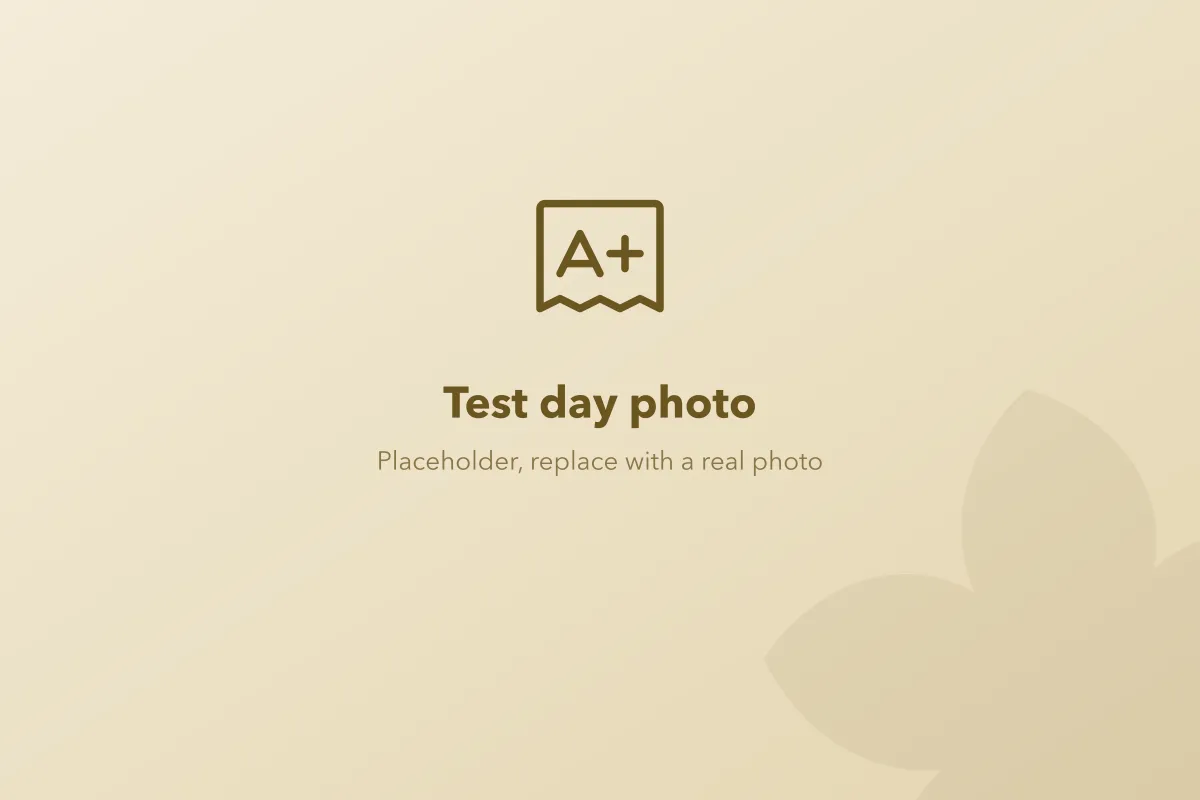 Placeholder for a photo of a test in progress at IIT HOME